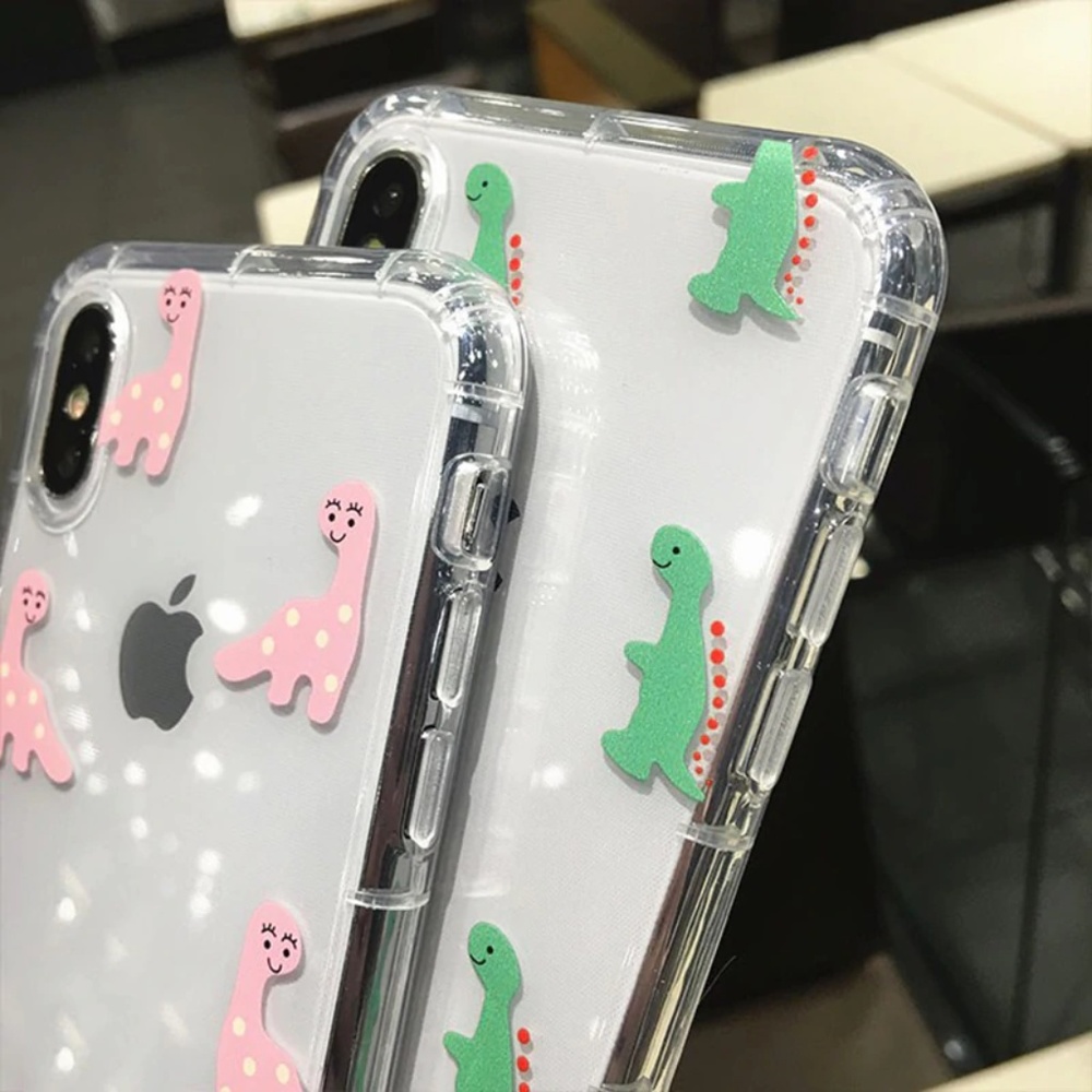 NEW Clear Green Dino Case - Picture 4 of 4